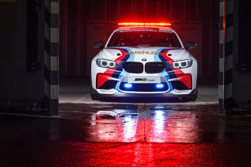 Illustration for article titled The BMW M2 Gets Decked Out In Gold To Become MotoGP's Badass New Safety Car